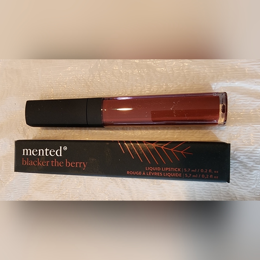 MINTED Blacker the Berry Liquid Lipstick BENIFITS CHARITY